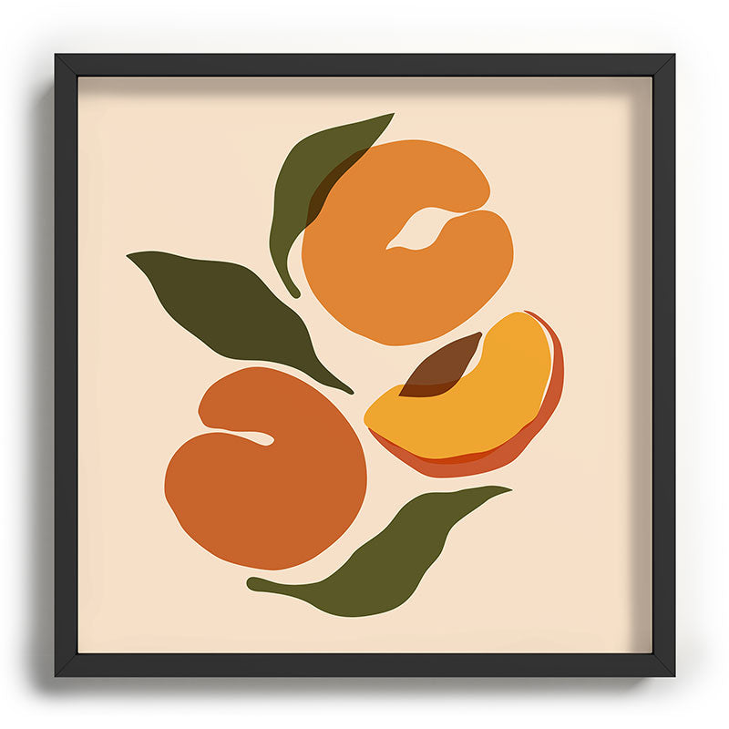 Cuss Yeah Designs Yellow Peaches Recessed Framing Square
