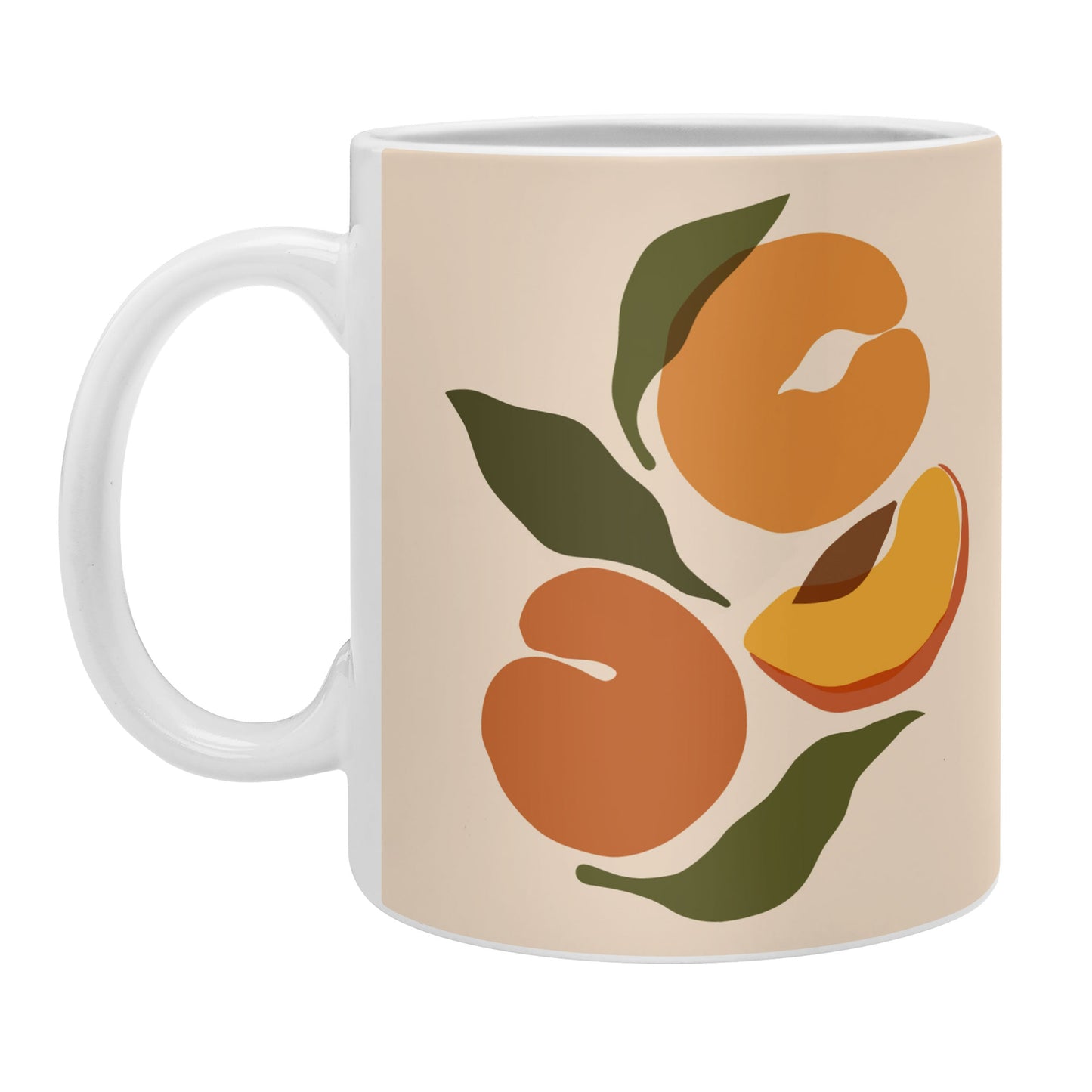 Cuss Yeah Designs Yellow Peaches Coffee Mug