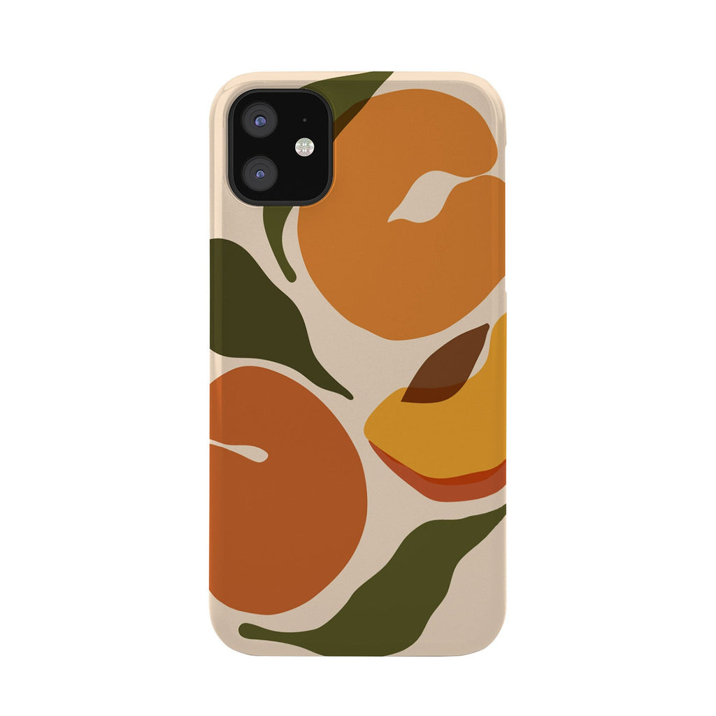 Cuss Yeah Designs Yellow Peaches Phone Case