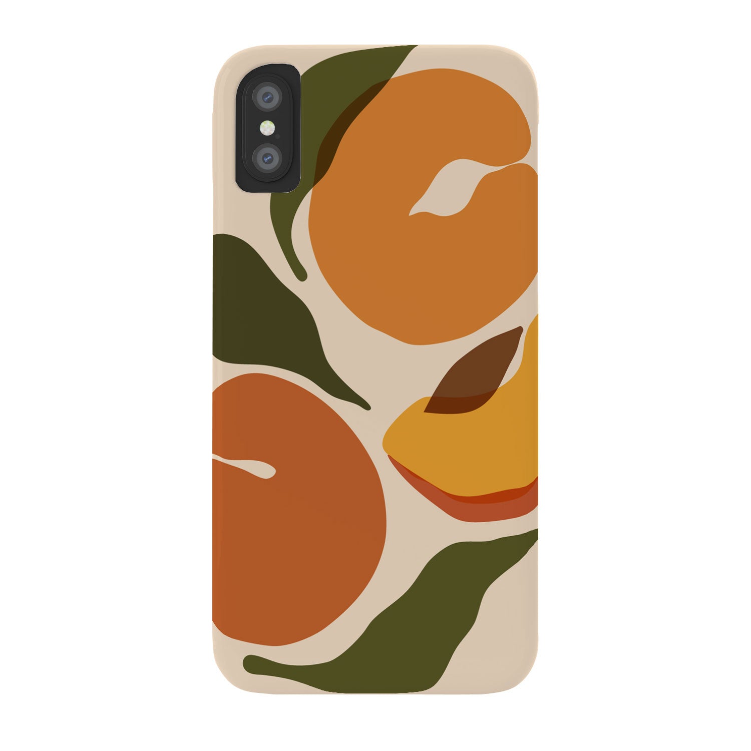 Cuss Yeah Designs Yellow Peaches Phone Case