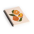 Cuss Yeah Designs Yellow Peaches Spiral Notebook