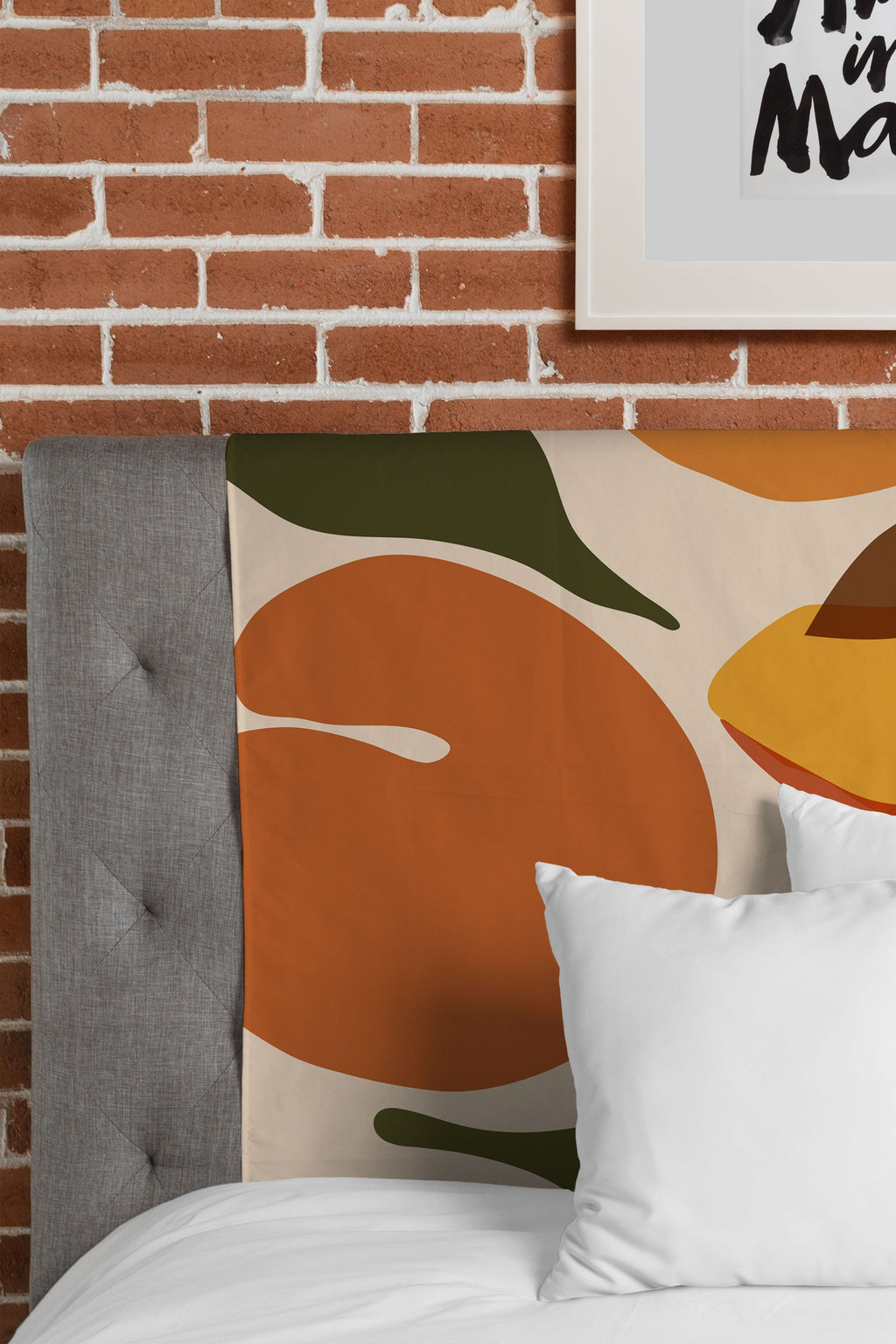 Cuss Yeah Designs Yellow Peaches Tapestry