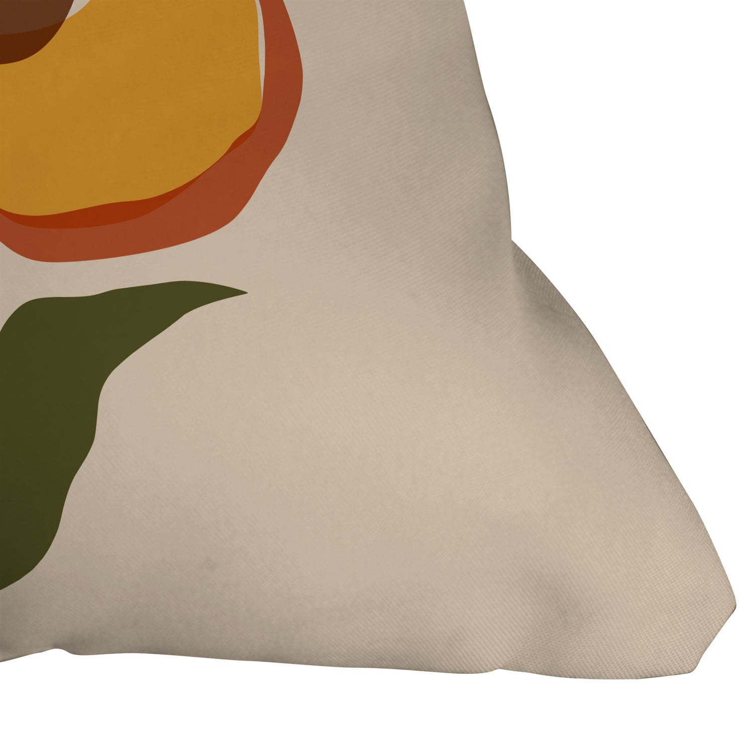 Cuss Yeah Designs Yellow Peaches Outdoor Throw Pillow