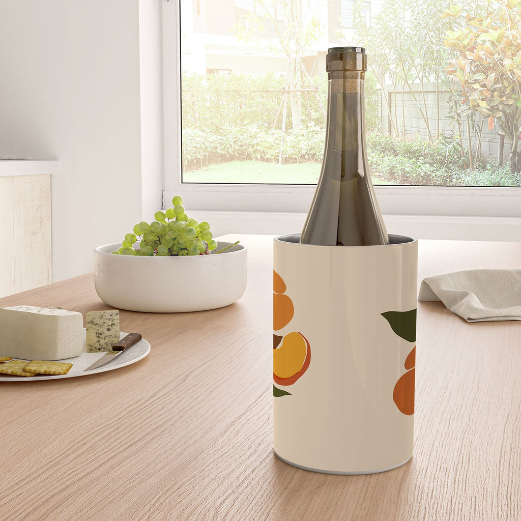 Cuss Yeah Designs Yellow Peaches Wine Chiller