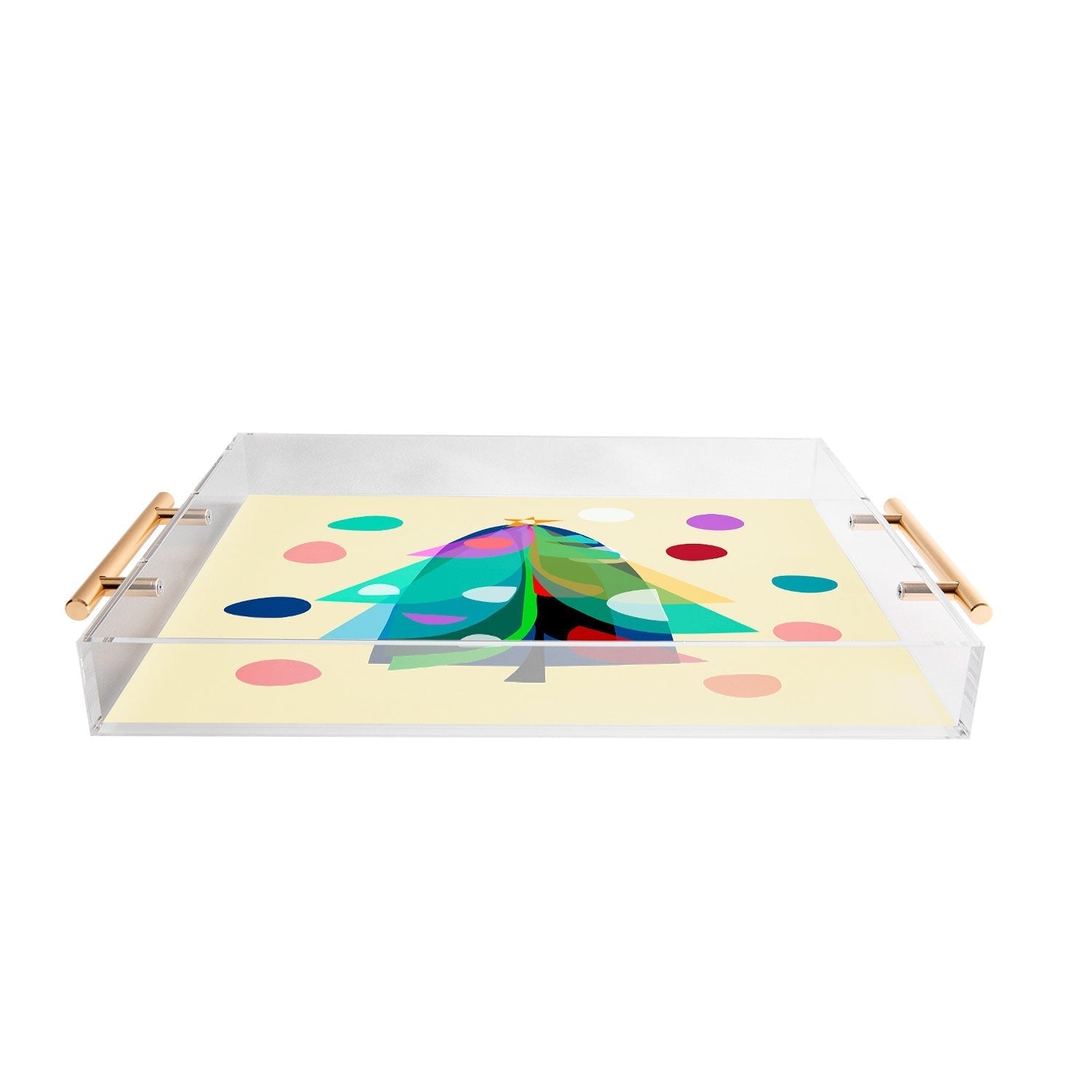 Mirimo Decorated Tree Acrylic Tray