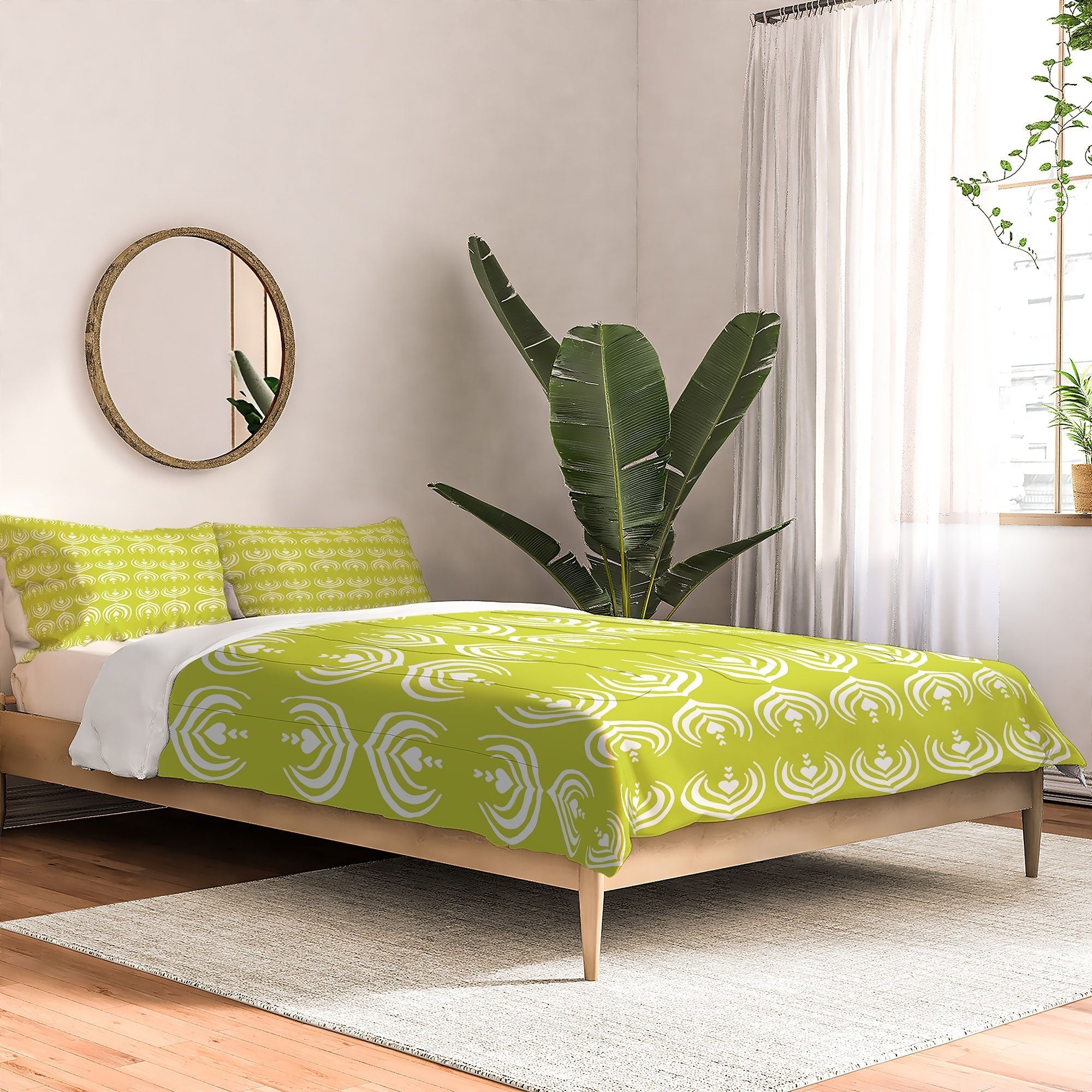 Design by Spark Matcha Latte Art Comforter