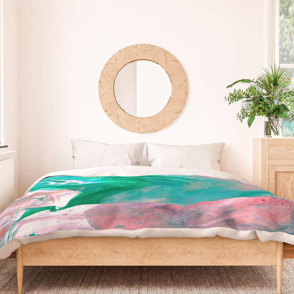 83 Oranges Another Worldly Duvet Cover