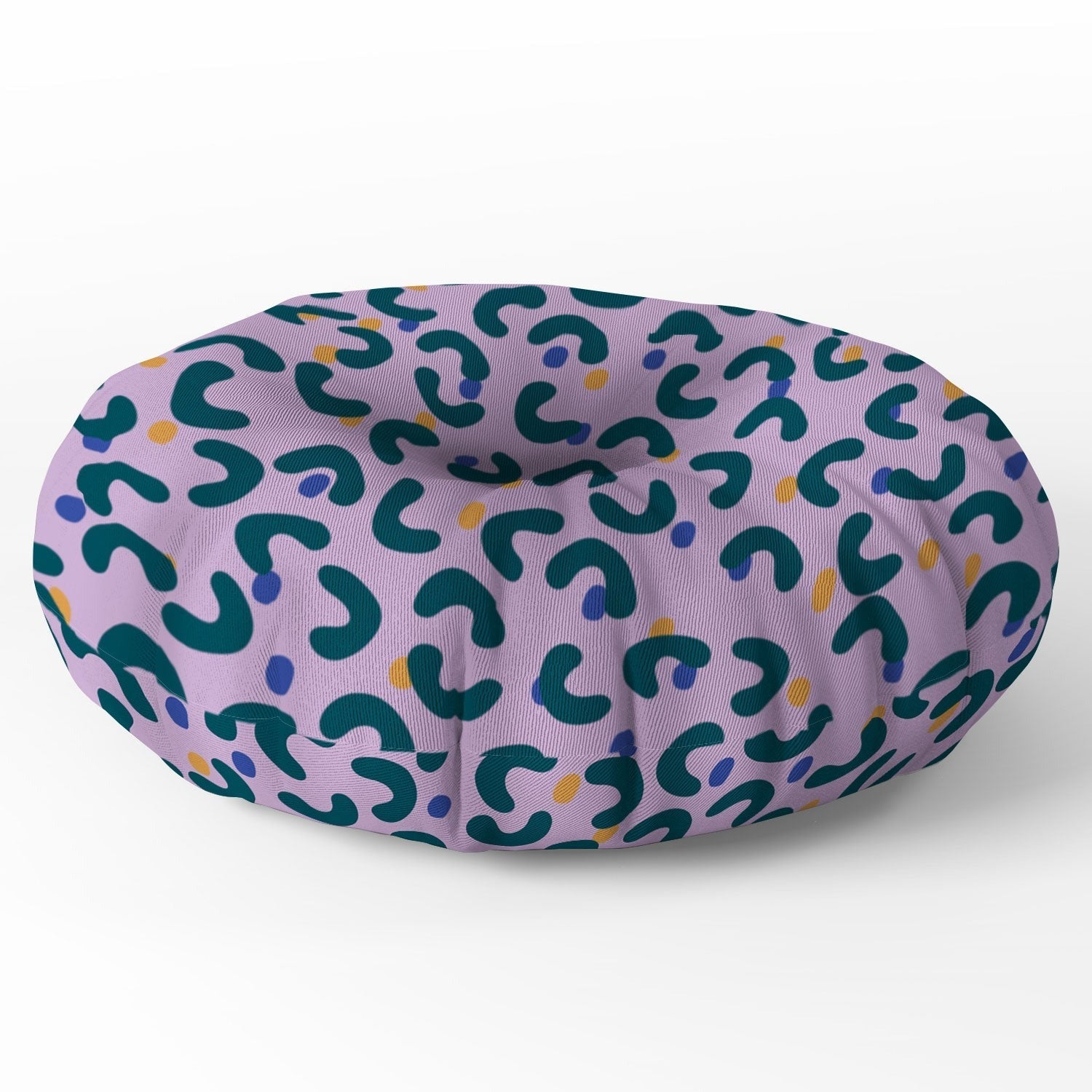 Camilla Foss Pebbles Mix Floor Pillow Round