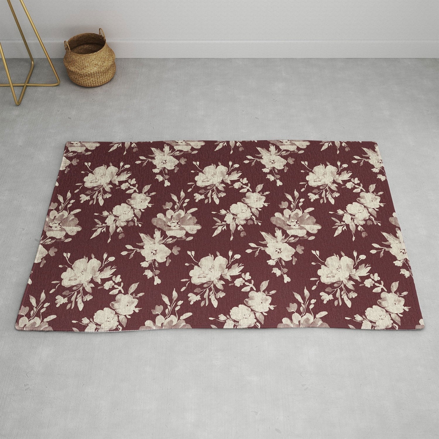 Marta Barragan Camarasa Antique Petal Romance Area Rug