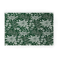 Pimlada Phuapradit Christmas Poinsettia Welcome Mat