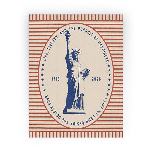 DENY Designs Life Liberty Mini Art Print