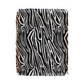 Jennifer Labre Wild Zebra Throw Blanket