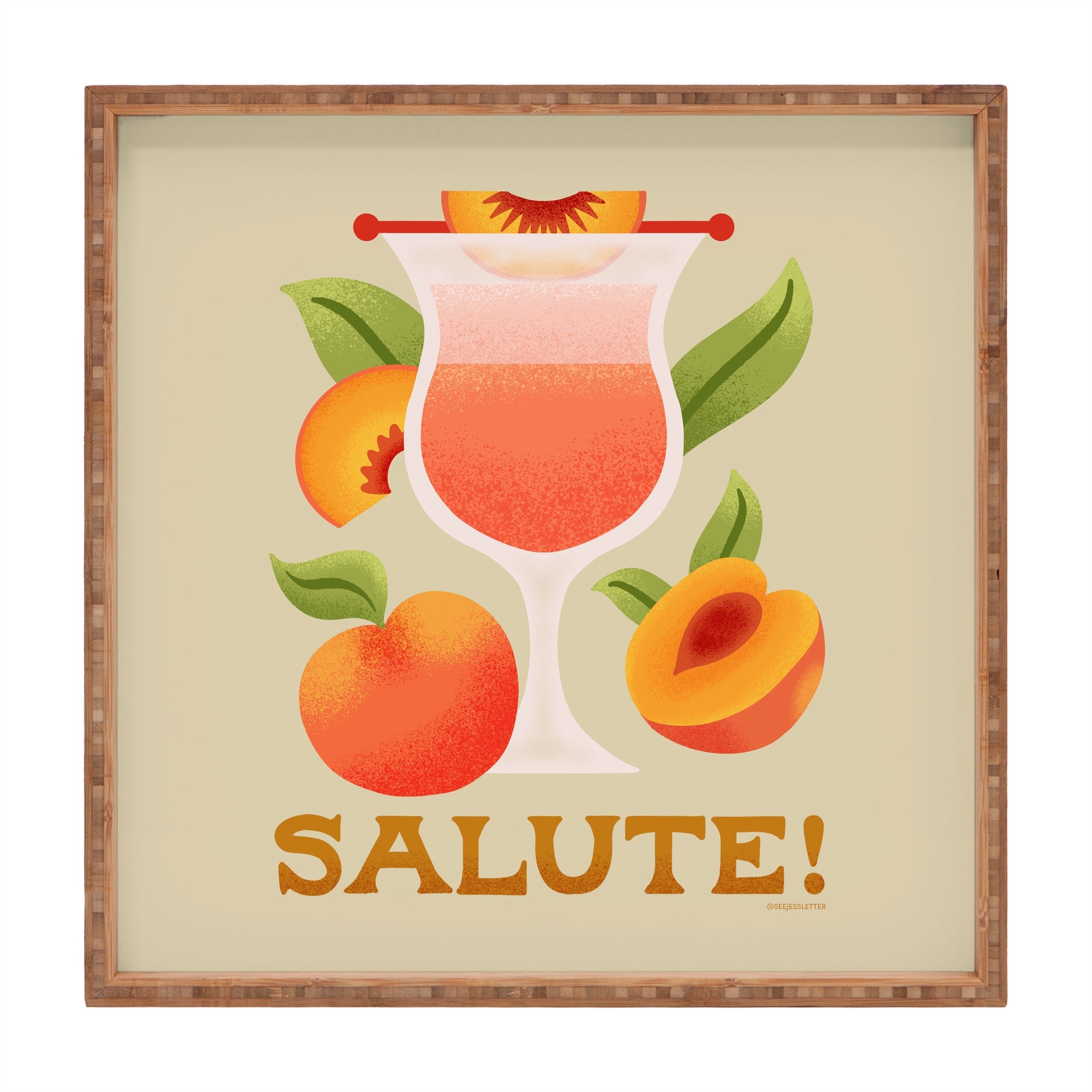 Jessica Molina Bellini Square Tray