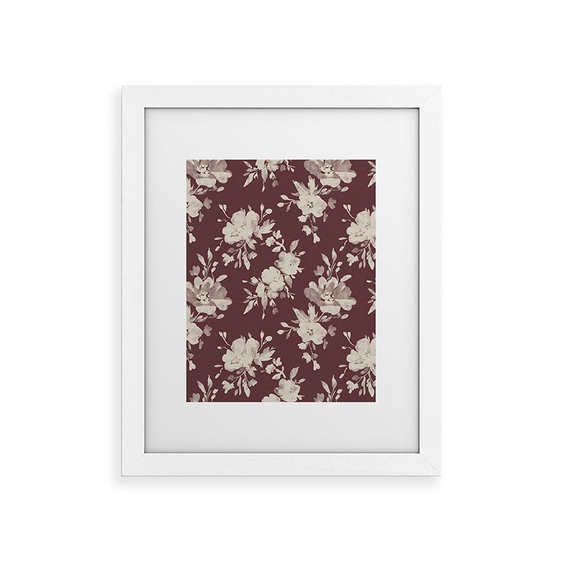 Marta Barragan Camarasa Antique Petal Romance Framed Art Print