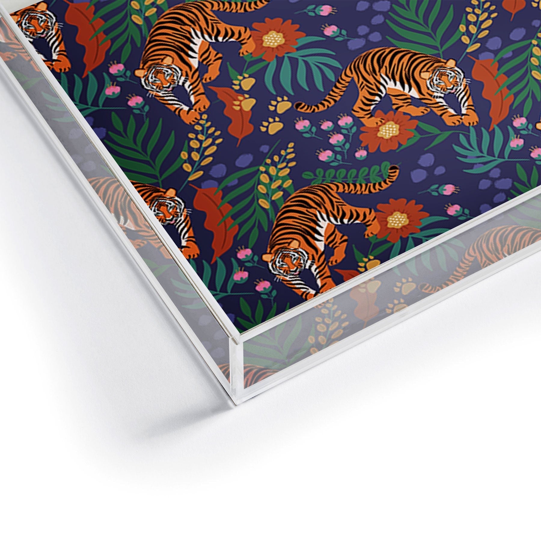 Design by Spark Tiger of the Glorious Jungle Acrylic Tray