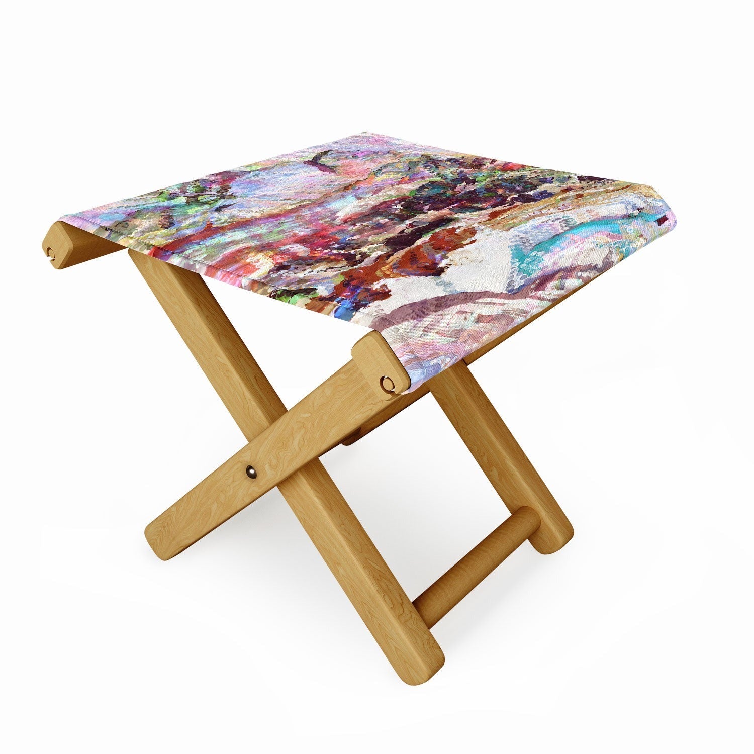 83 Oranges Sequin Haze Folding Stool