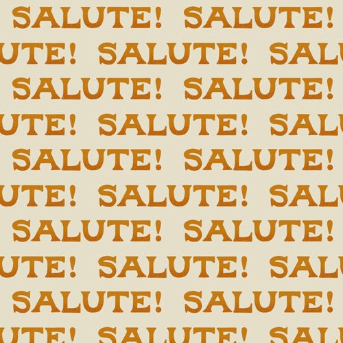 Jessica Molina Salute Gold Pattern on Cream Shower Curtain