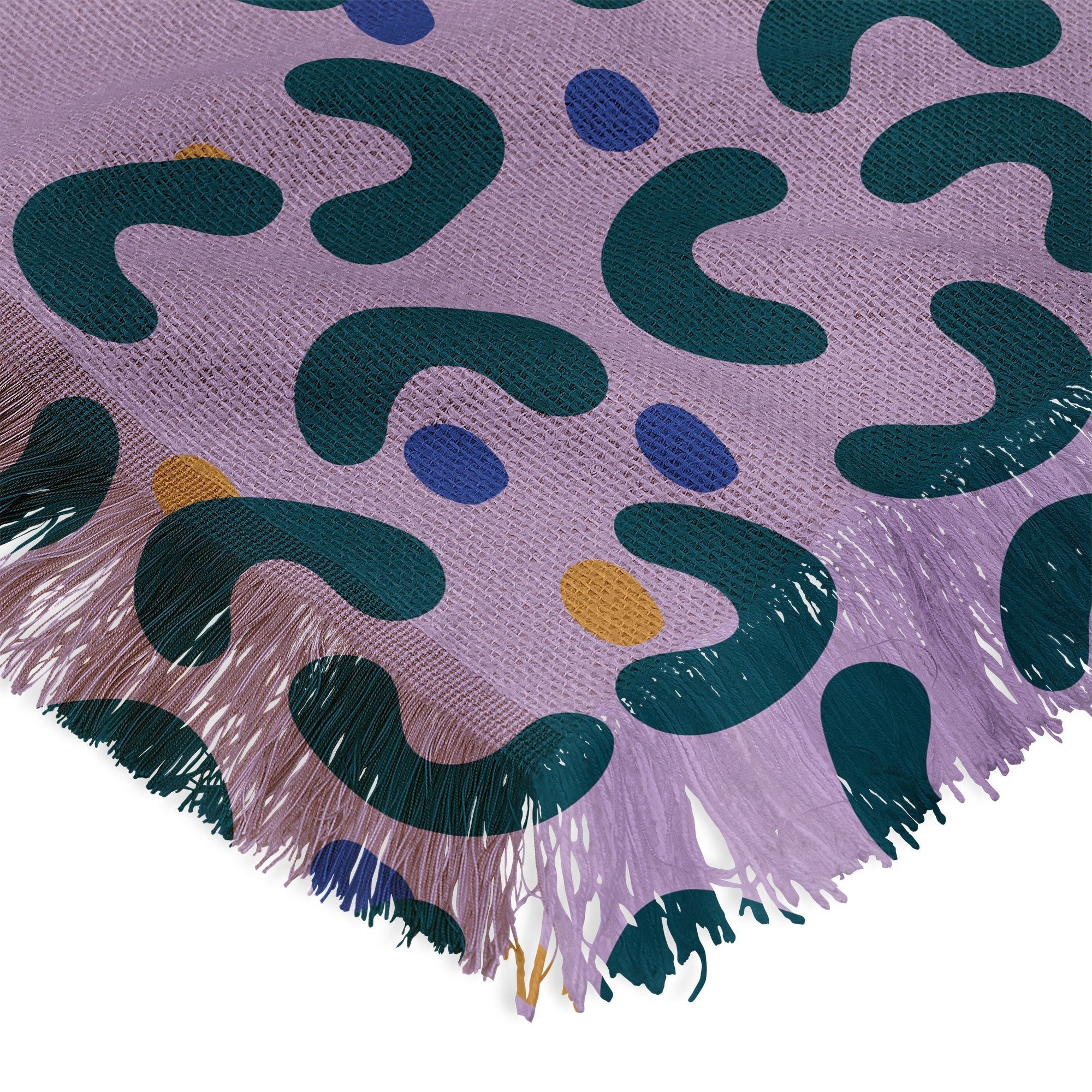 Camilla Foss Pebbles Mix Throw Blanket