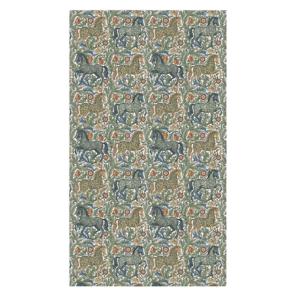 Marta Barragan Camarasa Renaissance Horse Garden Tablecloth