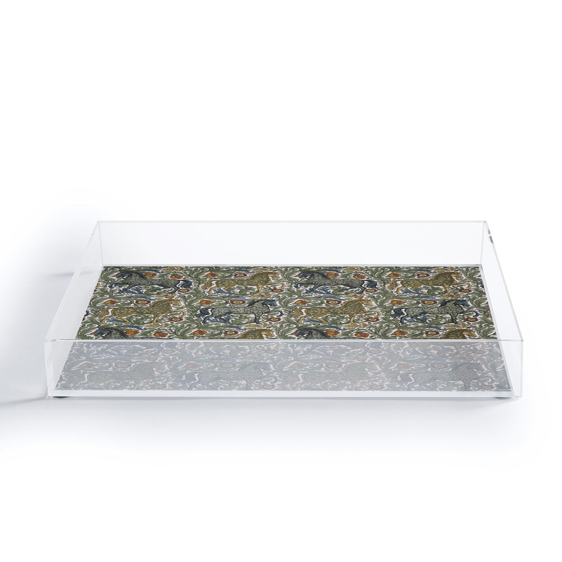 Marta Barragan Camarasa Renaissance Horse Garden Acrylic Tray