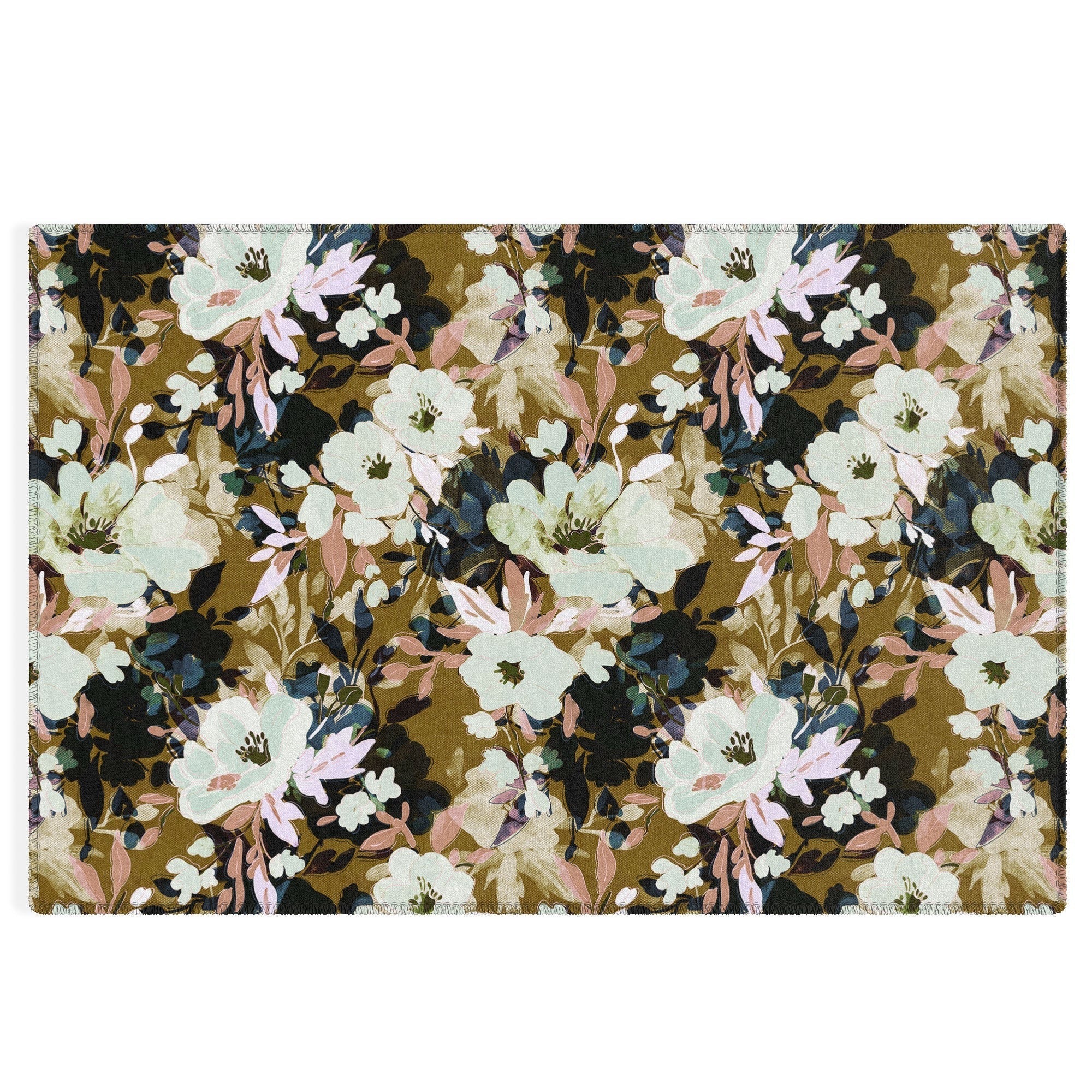 Marta Barragan Camarasa Romantic Floral Fusion Outdoor Rug