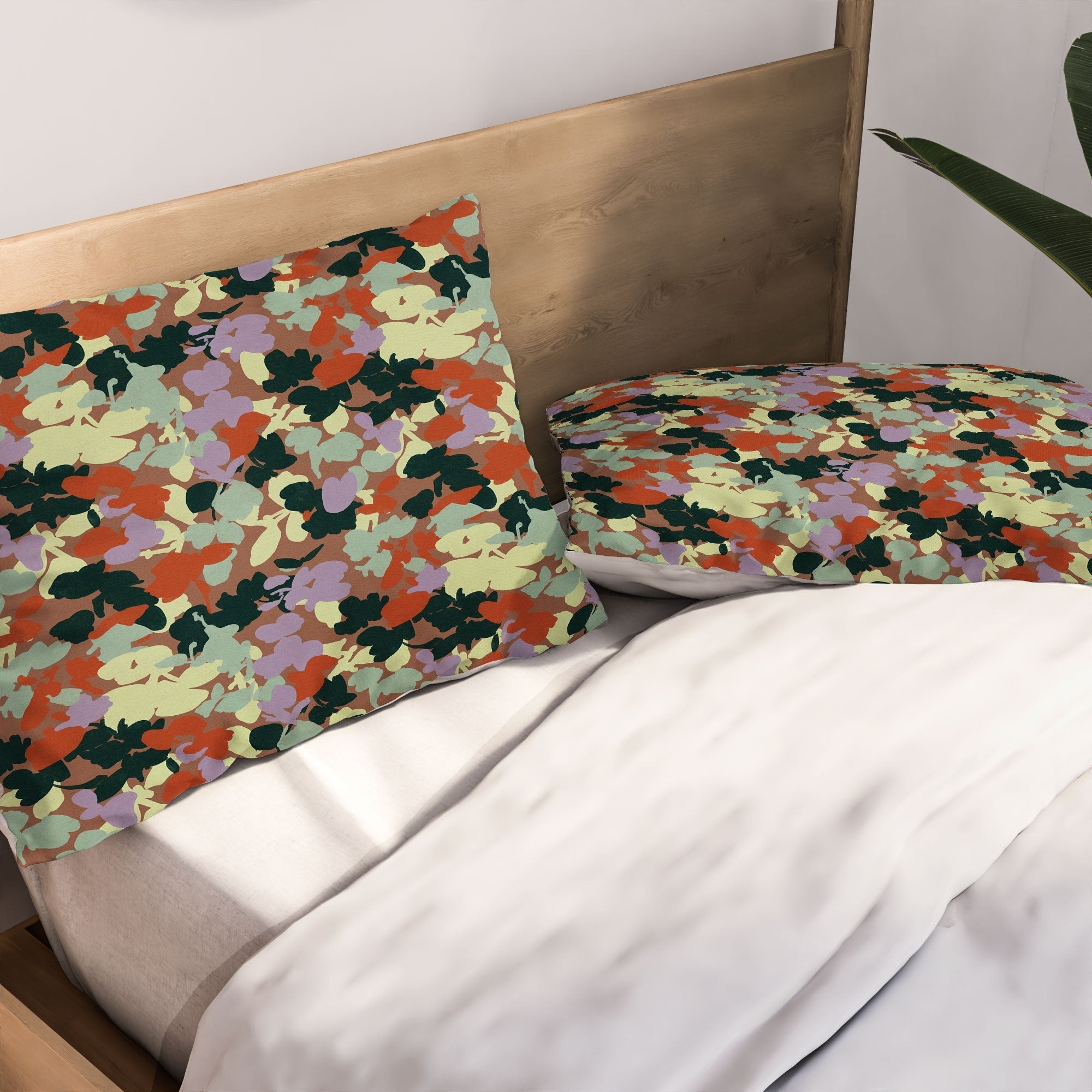 Marta Barragan Camarasa Retro Bloom Medley Pillow Shams
