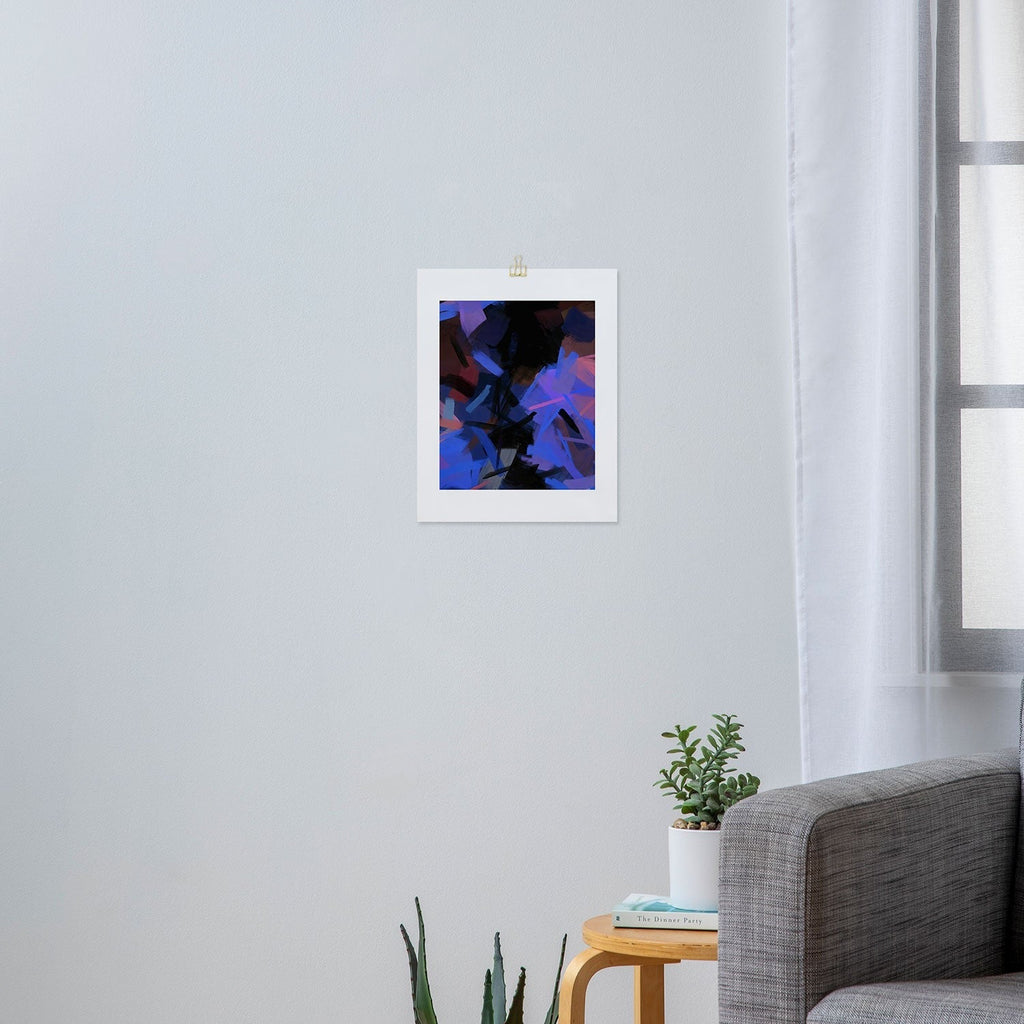 83 Oranges Midnight Sparks Art Print
