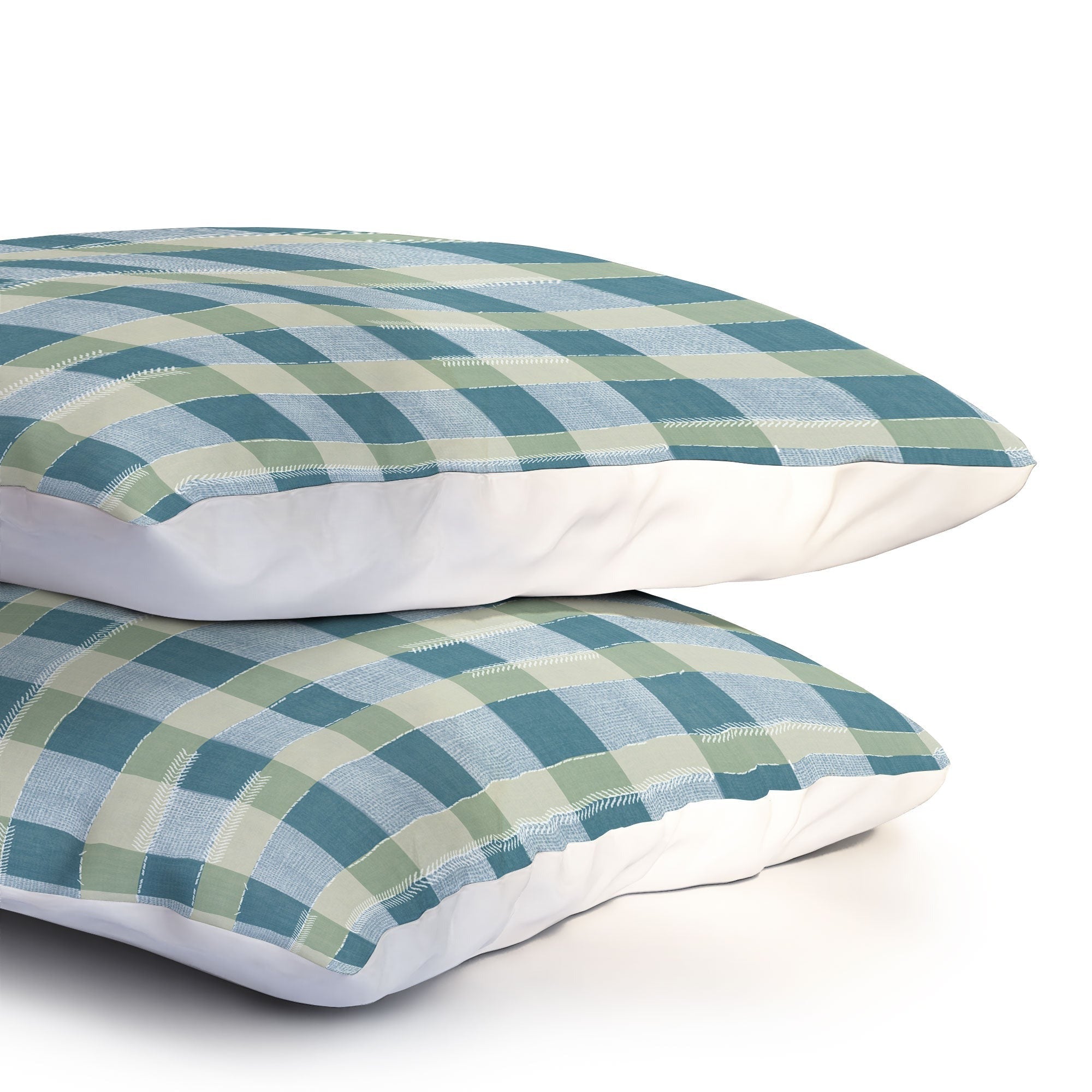 Marta Barragan Camarasa Country Style Checks Pillow Shams