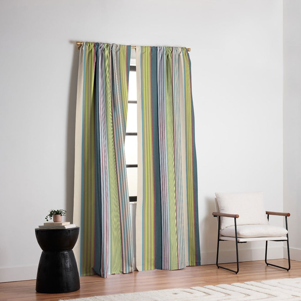 Marta Barragan Camarasa Colorful Stripe Delight Blackout Non Repeat
