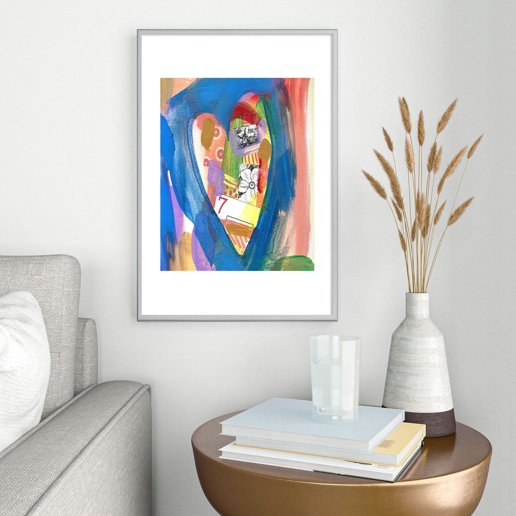 Natalie Baca Lucky in Love Metal Framed Art Print