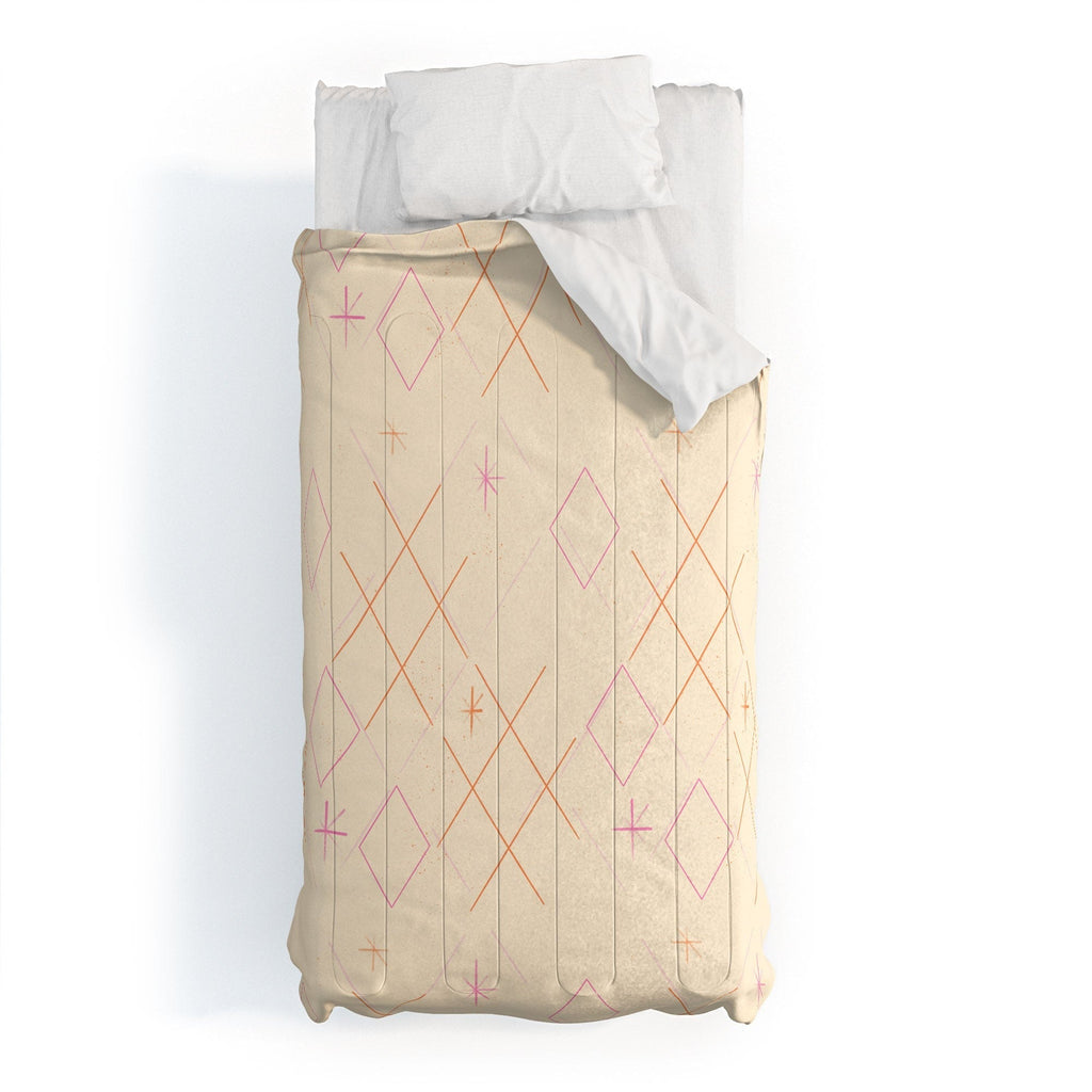 Little Om Starry Web cream Comforter