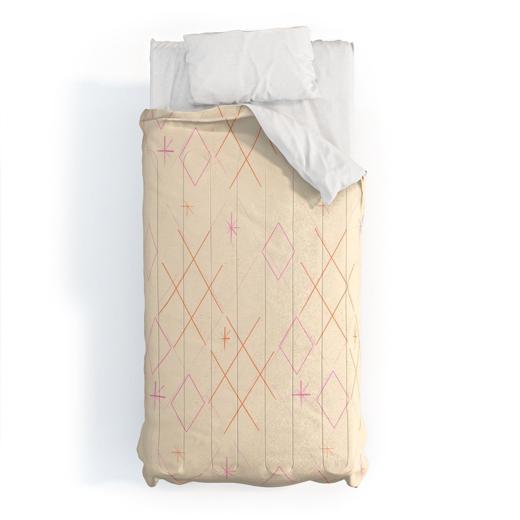 Little Om Starry Web cream Comforter