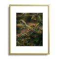 Hannah Kemp Spruce Tips Metal Framed Art Print