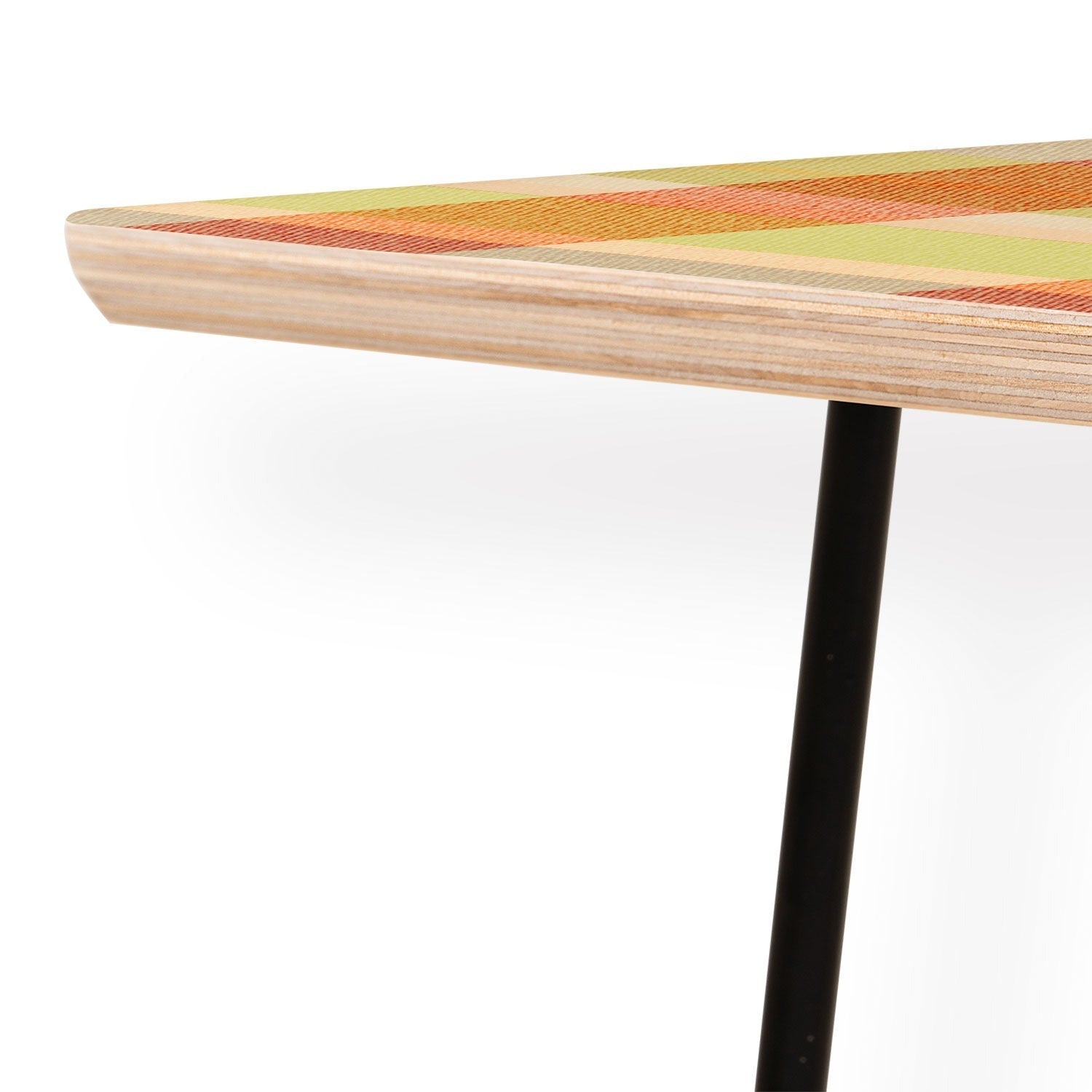 Marta Barragan Camarasa Retro Picnic Plaid Warm Tones Coffee Table