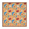 Seta Zakian Sailing Sealife yellow Square Tray