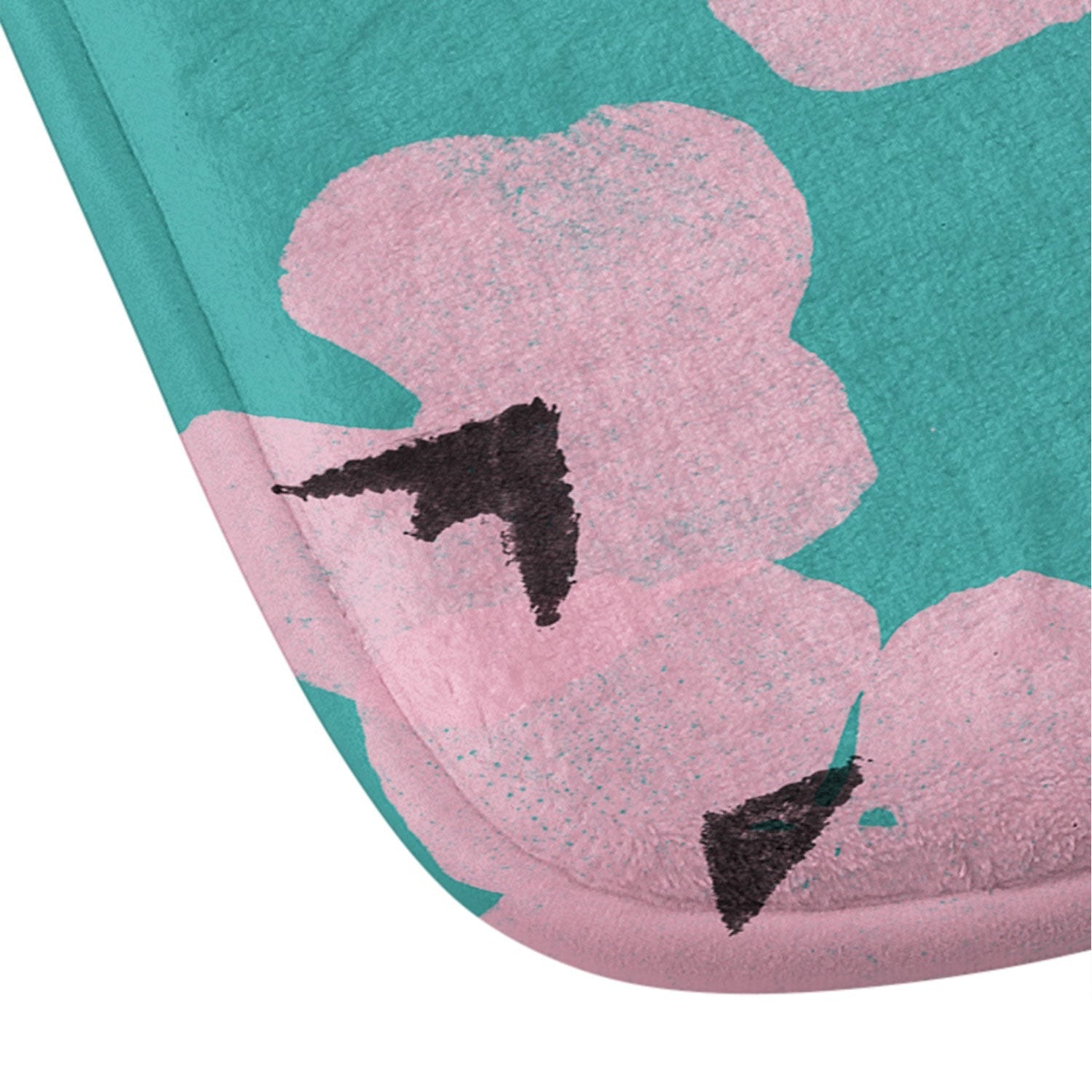 Garima Dhawan hydrangea 14 Memory Foam Bath Mat