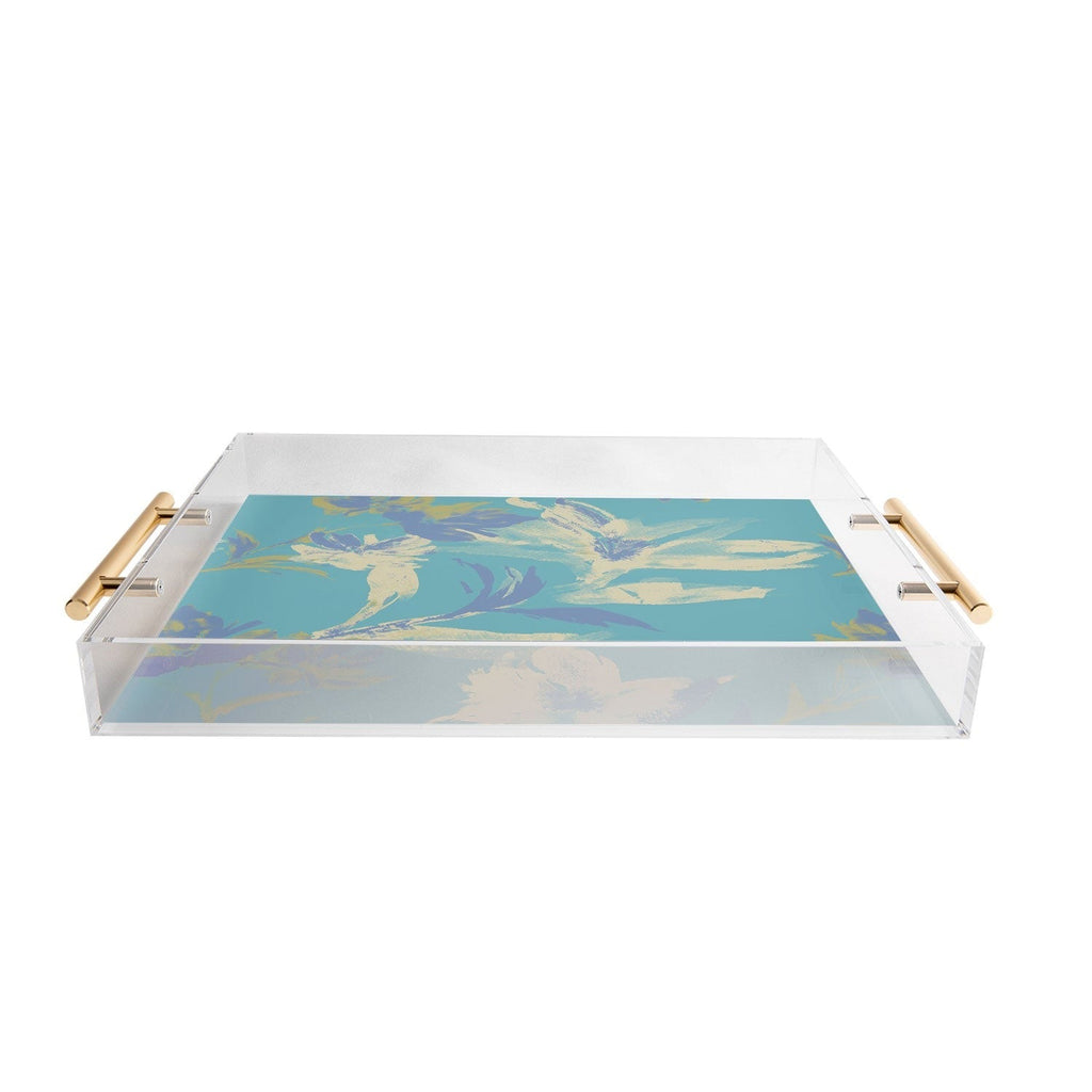 Gabriela Fuente Emma Blue Acrylic Tray