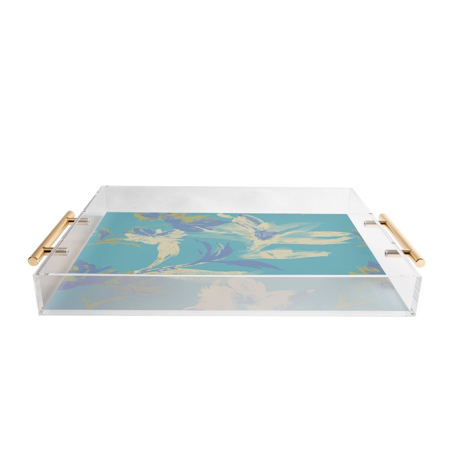 Gabriela Fuente Emma Blue Acrylic Tray
