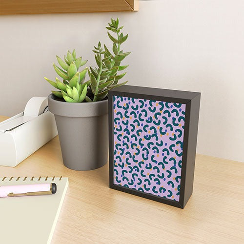 Camilla Foss Pebbles Mix Framed Mini Art Print