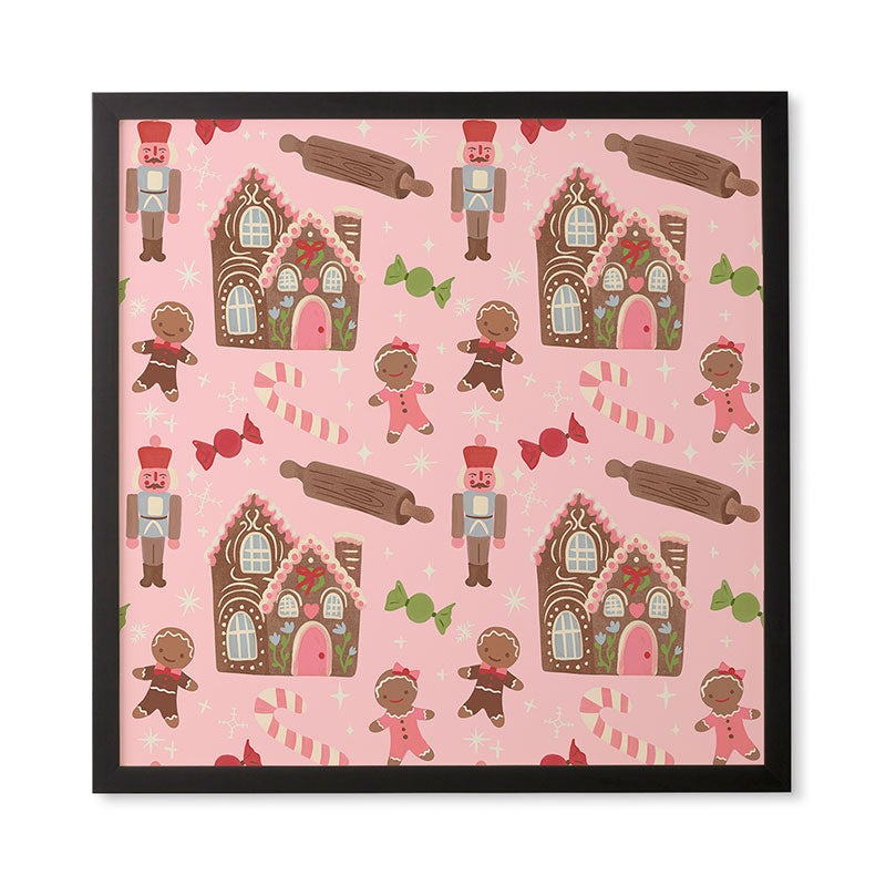 carriecantwell Sweet Christmas Holidays Framed Wall Art