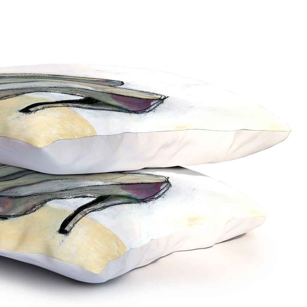 Sophia Buddenhagen Grey Stiletto Pillow Shams