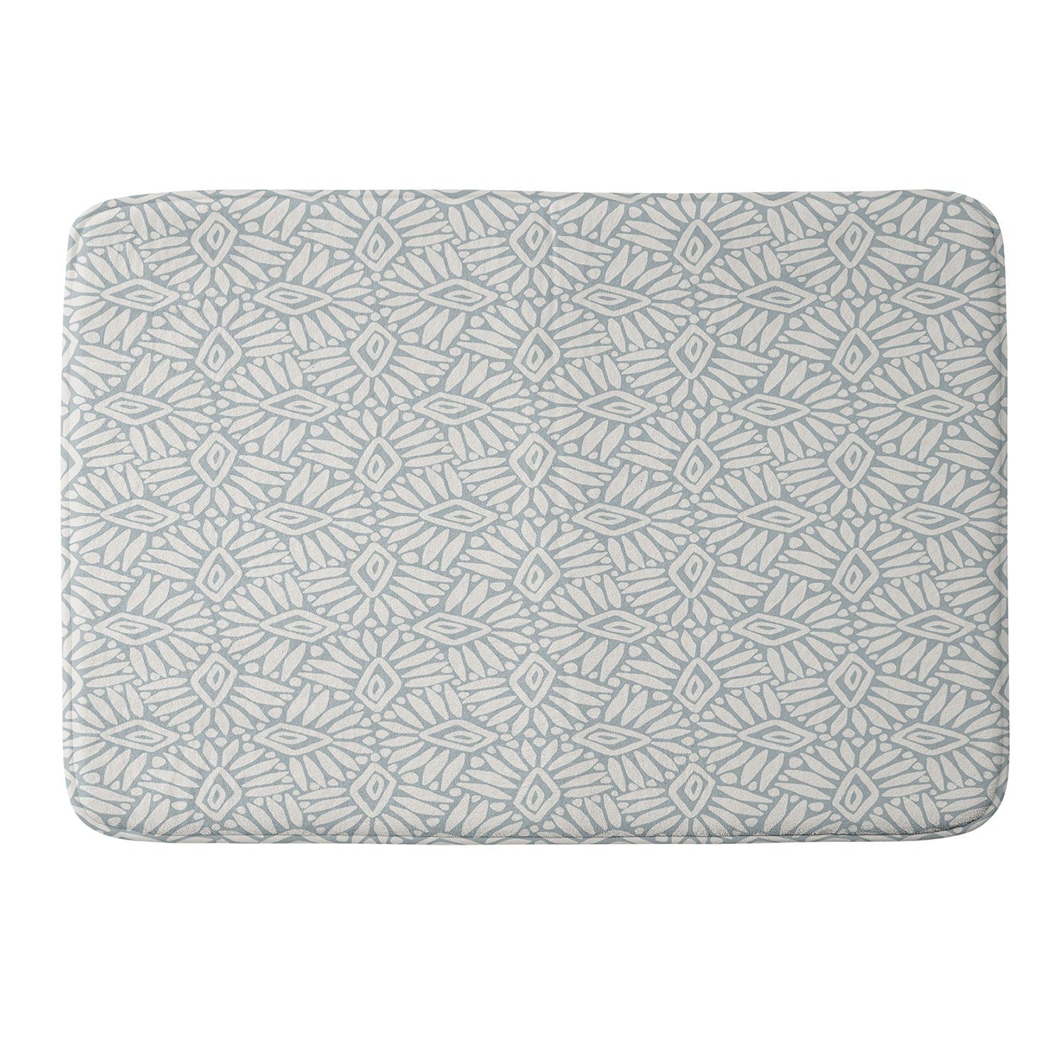 CoastL Studio Palm Ogee Memory Foam Bath Mat