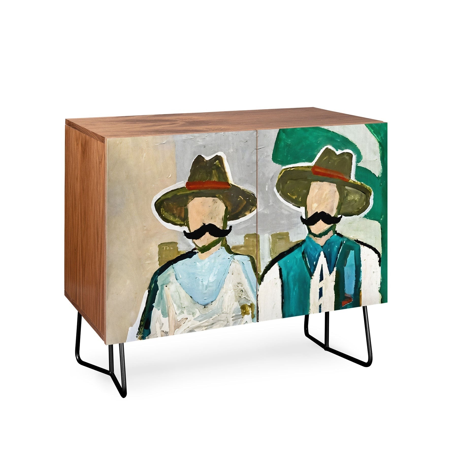 83 Oranges Side By Side Cowboy Edition Credenza