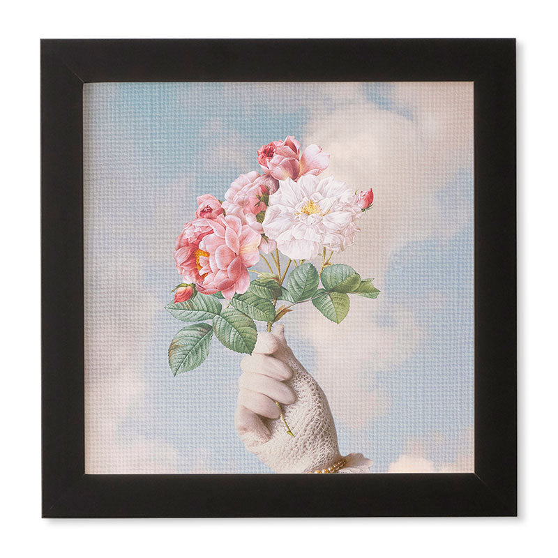 Dagmar Pels Floral Lady Framed Wall Art