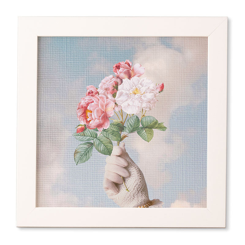 Dagmar Pels Floral Lady Framed Wall Art