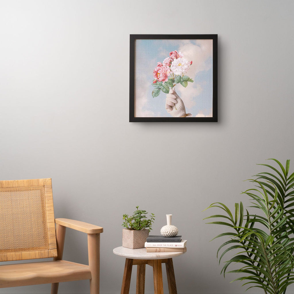 Dagmar Pels Floral Lady Framed Wall Art