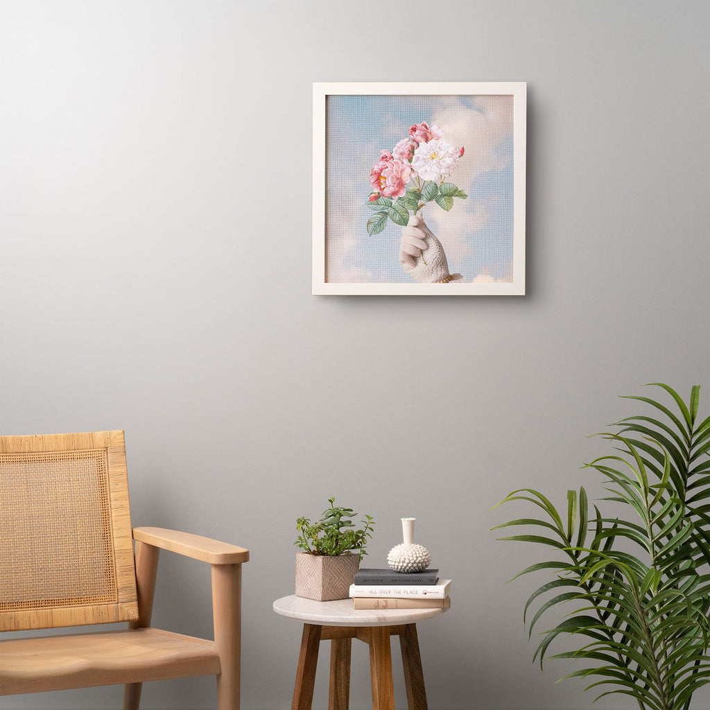Dagmar Pels Floral Lady Framed Wall Art