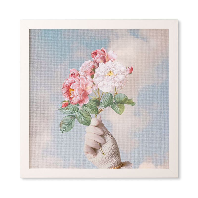 Dagmar Pels Floral Lady Framed Wall Art