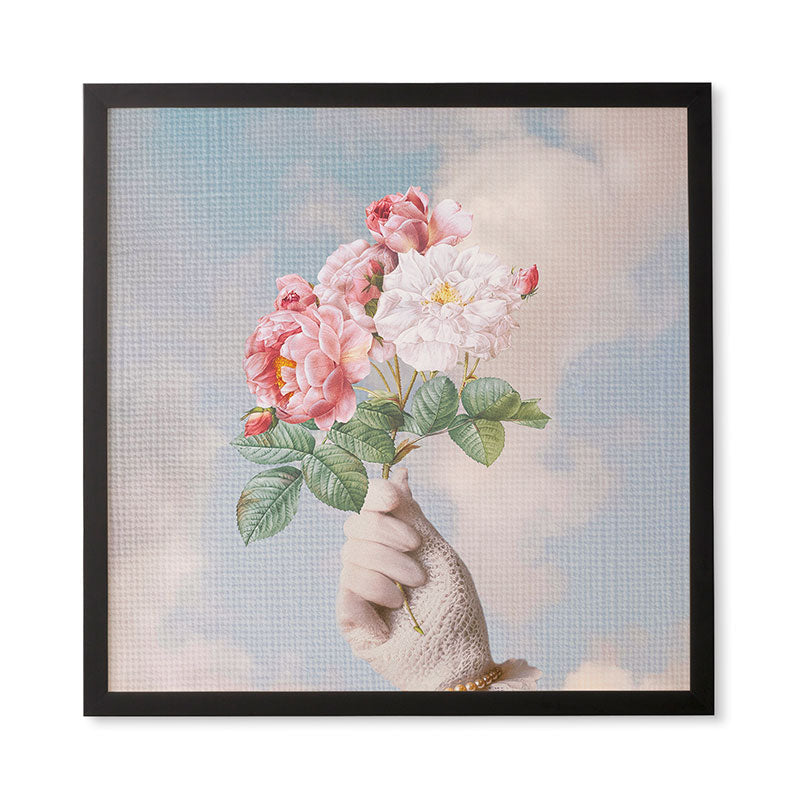 Dagmar Pels Floral Lady Framed Wall Art