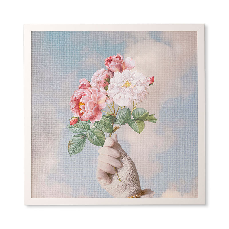 Dagmar Pels Floral Lady Framed Wall Art